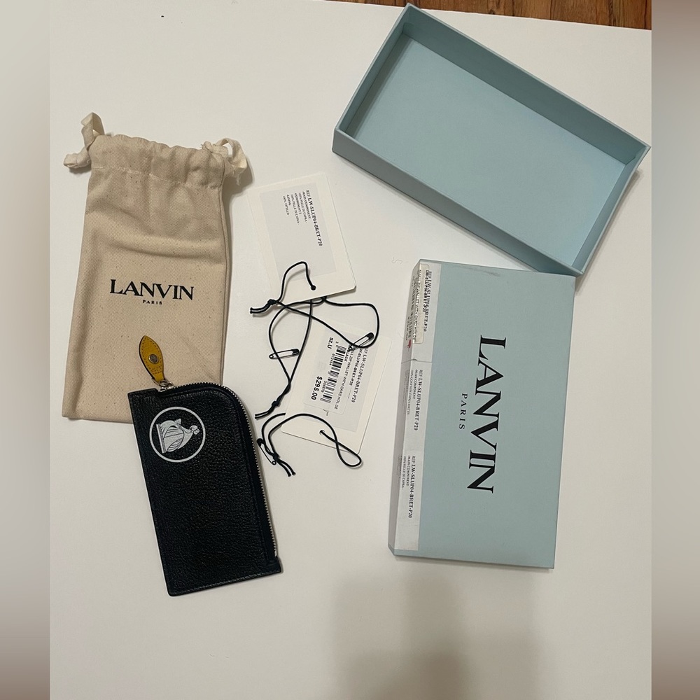 Lanvin Leather card holder/wallet